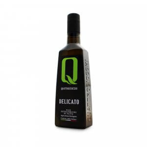 Olio extravergine di oliva "Delicato" Leccino QUATTROCIOCCHI